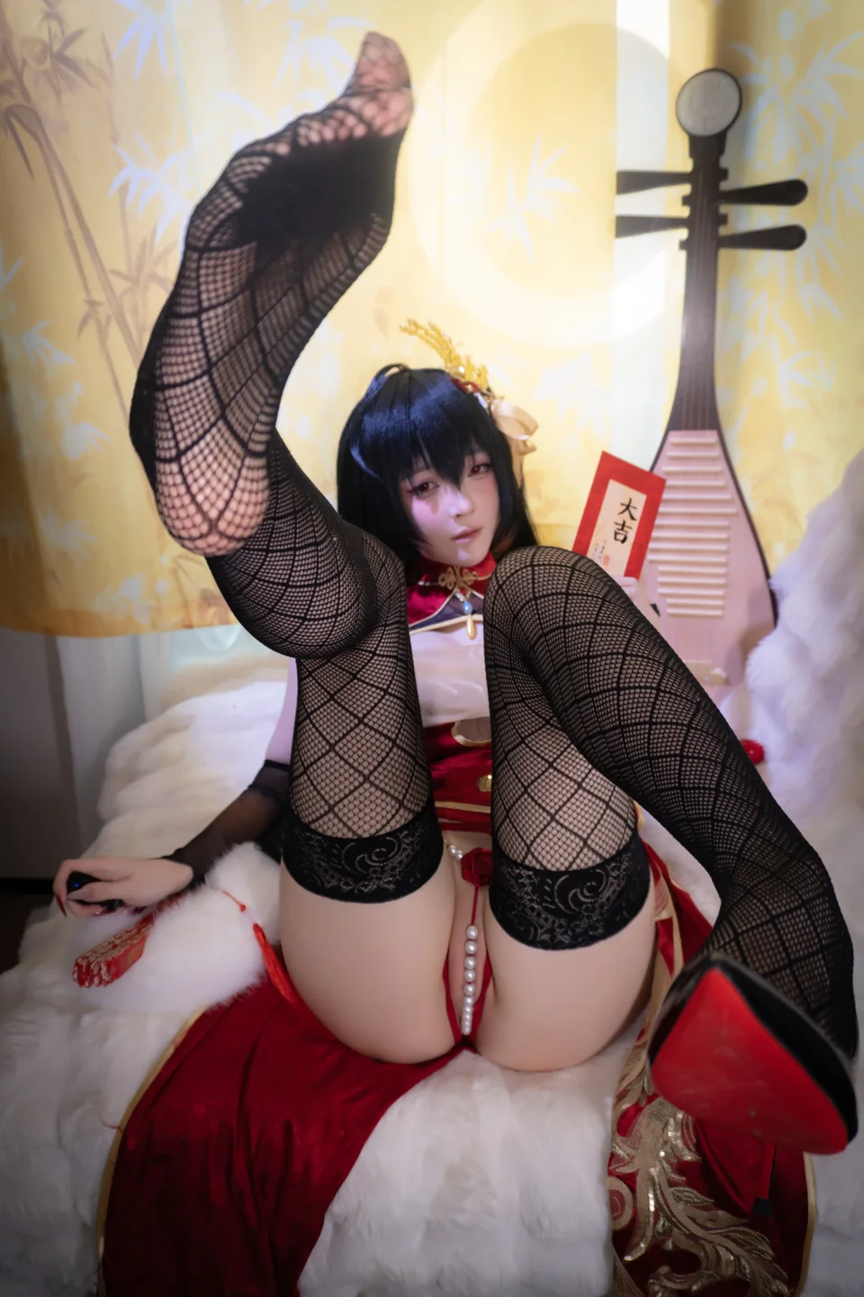 一小央泽 - 大凤旗袍 [103P,2V-2.18GB] tg@simisebaisi 【丝足阁】008.webp